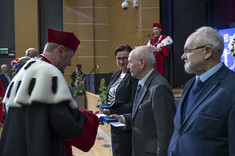 Wręczenie medali „Zasłużonym dla Politechniki Rzeszowskiej im. Ignacego Łukasiewicza”,