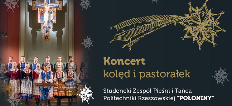 Zaproszenie na koncert kolęd i pastorałek „Połonin”